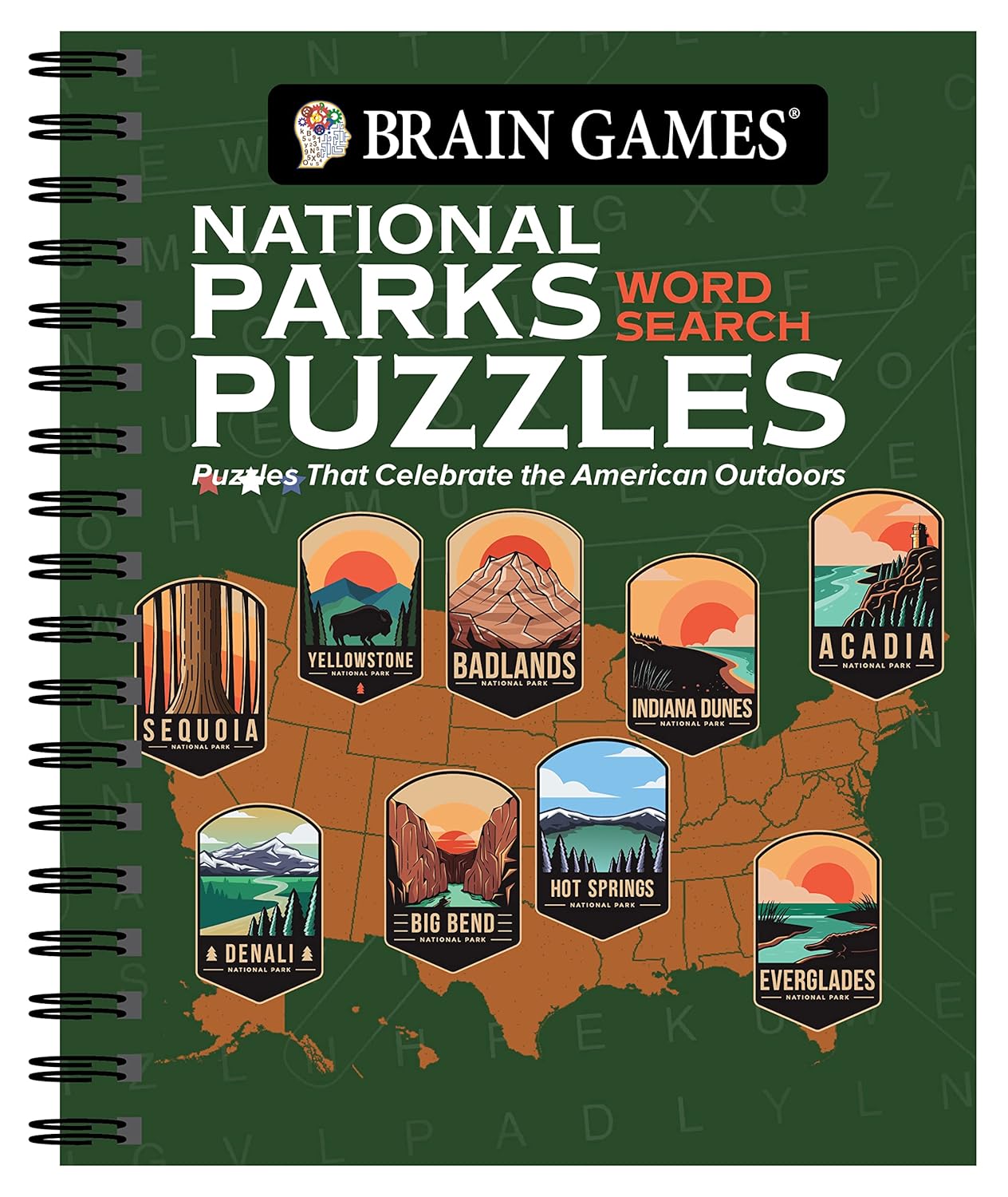 0332 National Parks Word Search Puzzles: Puzzles That Celebrate the American Outdoors