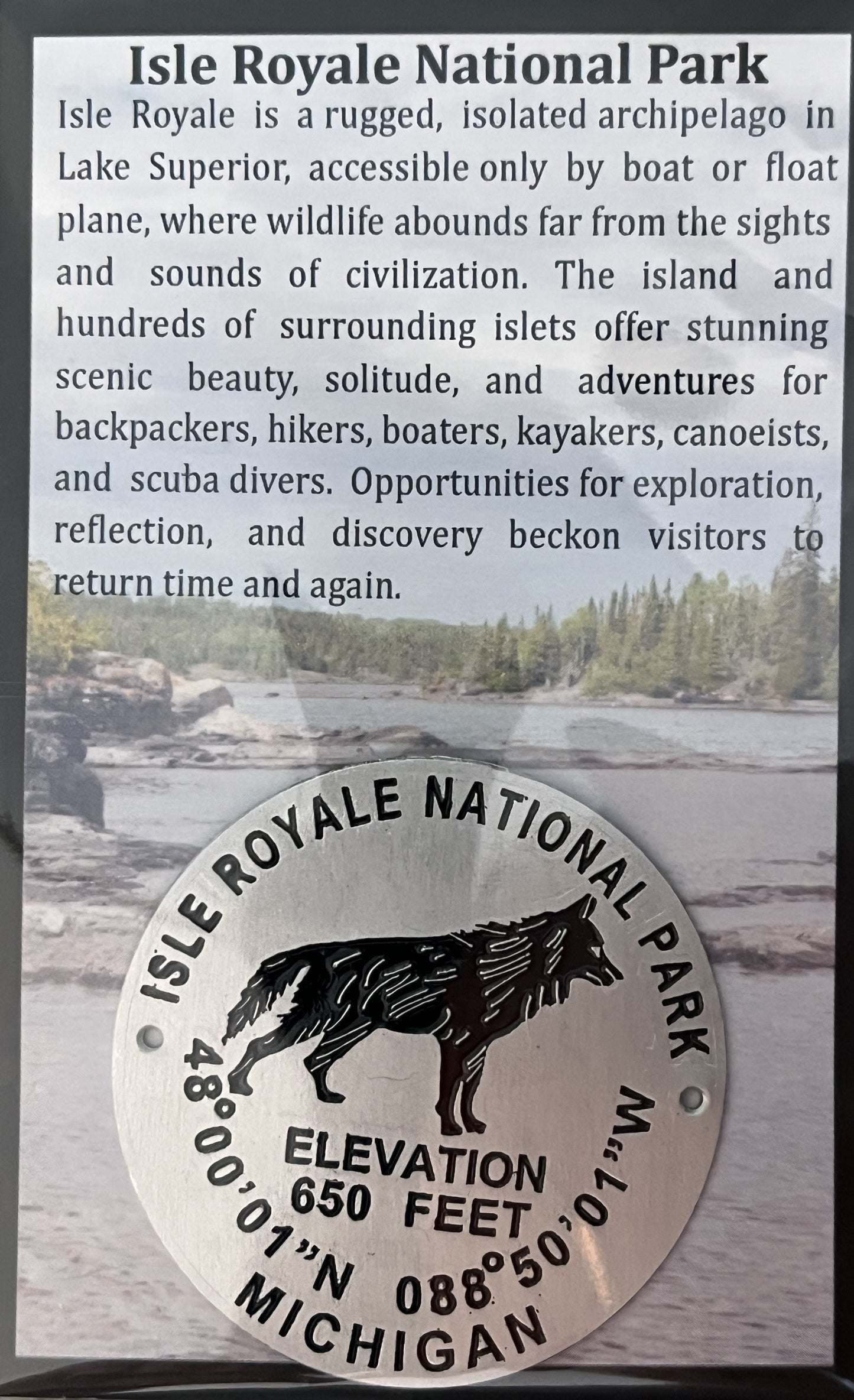 0900 Benchmark Hiking Medallion