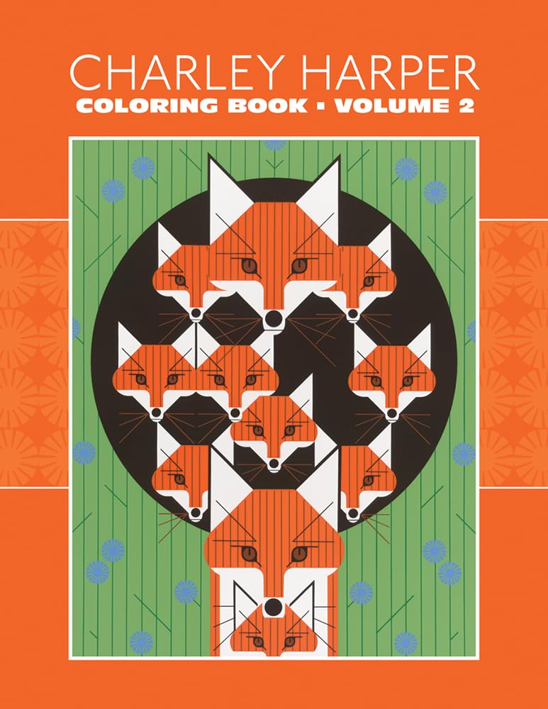 0078 Charlie Harper Coloring book #2