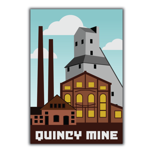 1422 Quincy Mine poster