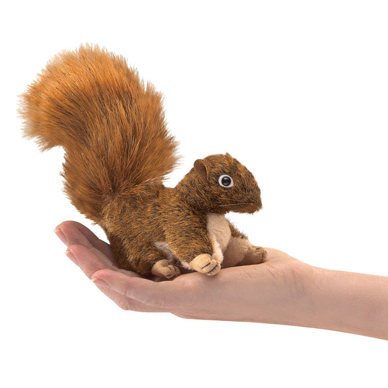 1017 Finger Puppet Red Squirrel