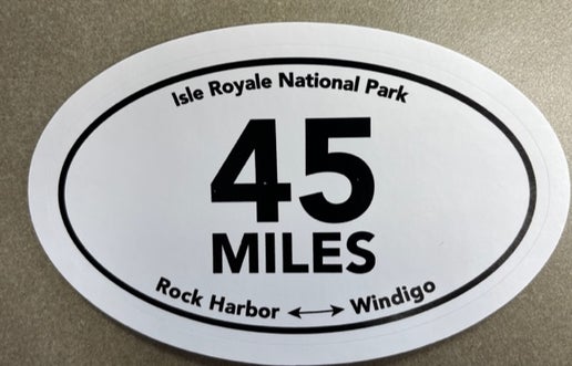 1000 - Isle Royale Through Hike Sticker