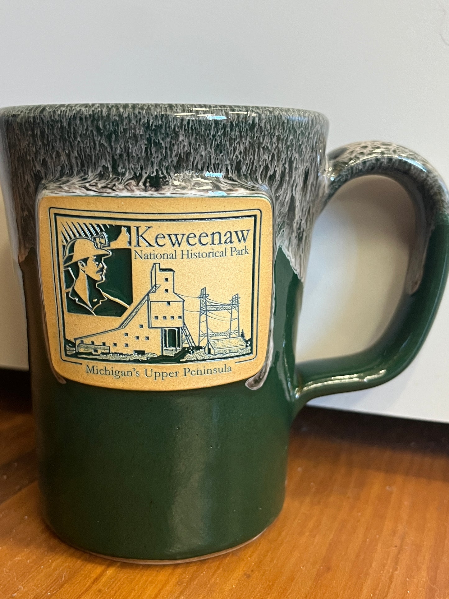 1457 Keweenaw NHP Abby Mug, Hunter Green