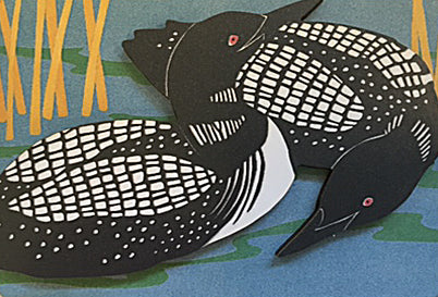 1263 Loon 2 layer wldlf mag