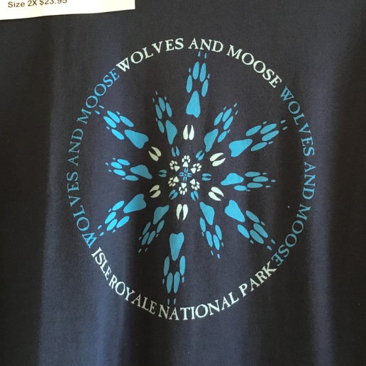 1221 3XL Wolves & Moose Mandala Long Sleeve