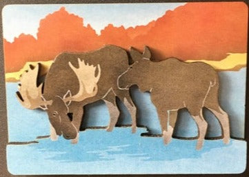 1260  Moose 2 layer wldlf mag