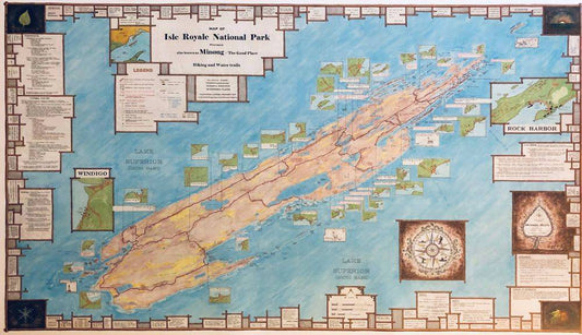 0715 Isle Royale map - Myrmel