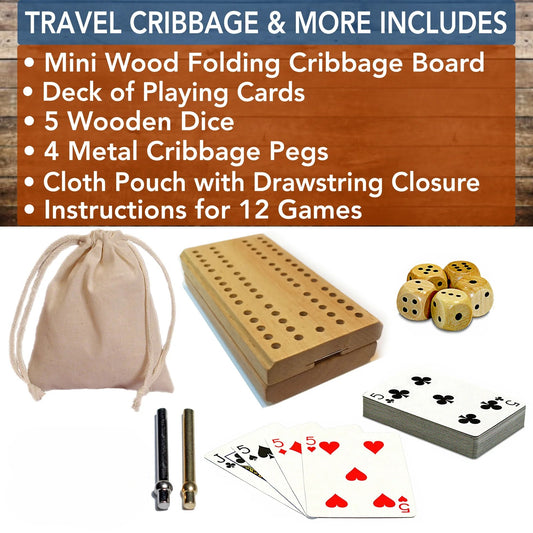 1076 Backpacker's Travel Game Set