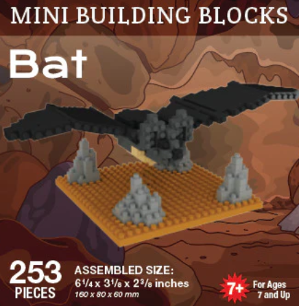 1356 Bat Mini Building Blocks
