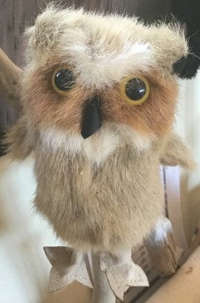1009 Finger Puppet Owl