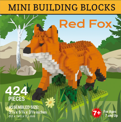 1358 Red Fox Mini Building Blocks